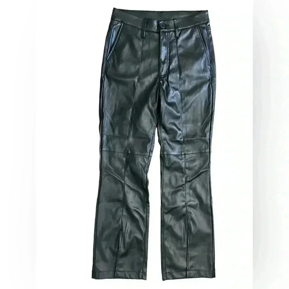 Kut from the Kloth Pants - Kut From the Kloth Black Faux Leather Pants NWT Size 0